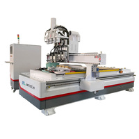 JNM1325 4 têtes abordables 4*8 CNC Router Machine pour le travail du bois en vente
