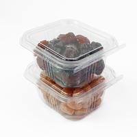16oz scharnierende, manipulatiebestendige deksel voor huisdierenverpakkingen, manipulatiebestendige verpakking, manipulatiebestendige deli-containers voor gedroogd fruit