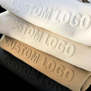 Vêtements de rue d'automne délavés et surdimensionnés pour hommes, style surélevé, impression personnalisée vintage OEM, fermeture éclair intégrale écologique et lourde - Product Image 2