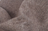 Laine 58% Lin Li 42% Laine Tissu Chevrons Hommes et Femmes Manteau Ensemble Tissu Laine Tissu