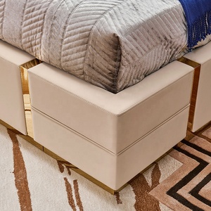 (CZ-BD27) מודרני סופר מלך גודל מיטת האחרון כפול גודל ריהוט סט יוקרה מיטת - Product Image 5