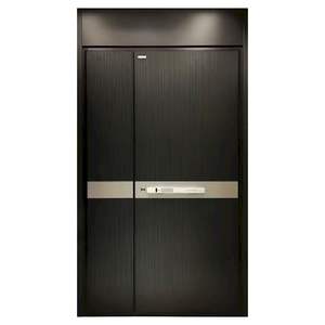 Puerta de Entrada Arquitectónica Prima: Diseño Elegante que Complementa la Fachada del Edificio - Product Image 3