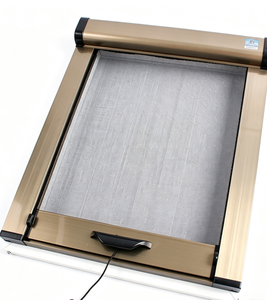 Retractable Roller Fiberglass <b>Window</b> <b>Screen</b>, Pull Down Invisible Roller Fly <b>Screen</b> for Doors & <b>Windows</b> - Product Image 2