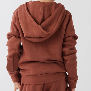 <span class=keywords><strong>Sweat</strong></span> à capuche zippé pour enfants <span class=keywords><strong>Sweat</strong></span> à capuche en coton et bambou pour enfants Sweatshirts à fermeture éclair en molleton biologique Sweatshirts à capuche personnalisés pour garçons - Product Image 4