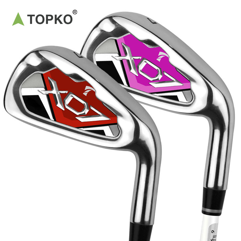 TOPKO профессиональный высококачественный изготовленный на заказ логотип OEM производитель лезвия клюшки для гольфа Утюги клюшки для гольфа клюшки Клюшки для гольфа