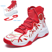 Chaussures personnalisées OEM-ODM grande taille, style Venom, respirantes, pour la course et le basketball en été ; Tige en cuir microfibre tricoté