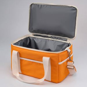 Custom Canvas Insulated Lunch Cooler Bag Leakproof Portable Collapsible Soft Cooler Bag - Product Image 4