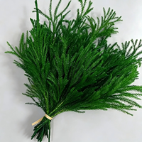Buket bunga kering daun pinus batu bunga abadi buket bunga kering tekstur lembut langsung pabrik Hari Valentine Hari Ibu