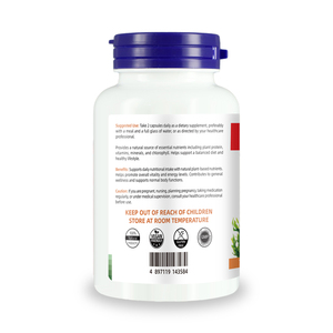 Fabricante de Suplementos Nutracéuticos de Espirulina 900 mg para Apoyo Inmunológico y Nutrición Vegetal 120 Cápsulas de Espirulina - Product Image 2