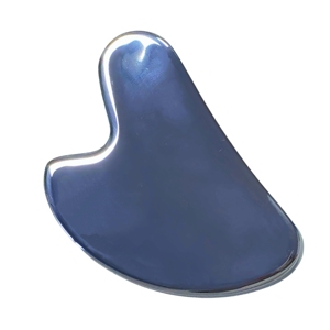 Planche Gua Sha en acier inoxydable 402, outil de massage facial, outil de soin de la peau, masseur beauté - Product Image 5