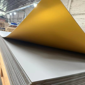 Tấm gương acrylic vàng 2mm 1220 x 1830, tấm kính gương vàng, chữ cái gương acrylic, keo dán lớn - Product Image 6