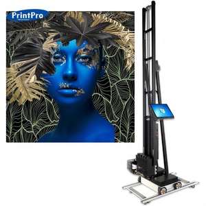 Printpro เครื่องพิมพ์ผนัง3D อัตโนมัติเครื่องพิมพ์ติดผนังหมึกยูวีแนวตั้งเครื่องพิมพ์การออกแบบจิตรกรรมฝาผนังของหุ่นยนต์ - Product Image 1