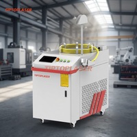 Machine de nettoyage laser continu 1000W 1500W 2000W, largeur de nettoyage 300mm, pour l'élimination de la rouille, de la peinture et de l'huile sur les métaux