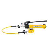 Vérin hydraulique à simple effet de qualité supérieure ENERPAC SOV-RSM-50 5T 700 Bar avec tirant, type pancake, non magnétique, pour levage