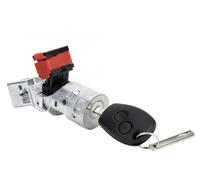 Barillet de serrure de contact 487004184R avec clé pour Renault Master Clio Logan Mk2 Mk3 Kangoo Duster W