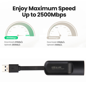 RTL8156 USB 3.0 2500 Mbps Gigabit Ethernet LAN <strong>Network</strong> Adapter Wired TV <strong>Interface</strong> RJ45 LAN CARD for <strong>Computer</strong> - Product Image 2