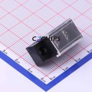 KF28CM-7.62-2P Barrier Terminal Block Through hole Component (THT),P=7.62mm Connector With Cover Plate 7.62mm 1x2P Straight Pin - Product Image 1