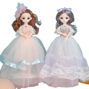 新しい32cmミュージカルガーゼドレス人形イエード人形女の子誕生日プレゼント子供のおもちゃ卸売