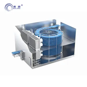 BOLANG industrial High Quality Chicken Meat Iqf Spiral Freezer