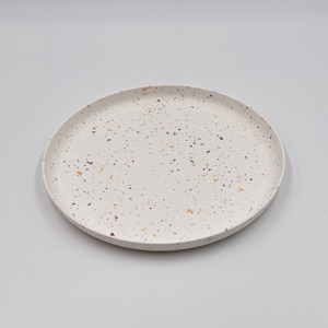 Hiện đại terrazzo melamine ăn tấm + bát + cup Set Đối với trang chủ Ăn Uống & trang trí bảng điểm nhấn - Product Image 3