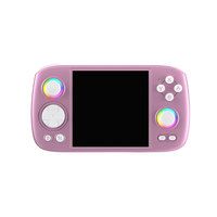 QBUY Anbernic RG CUBE Console de jeu portable rétro mini avec écran tactile IPS 3,95 pouces 720x720, Android 13, Wi-Fi, batterie 5200 mAh