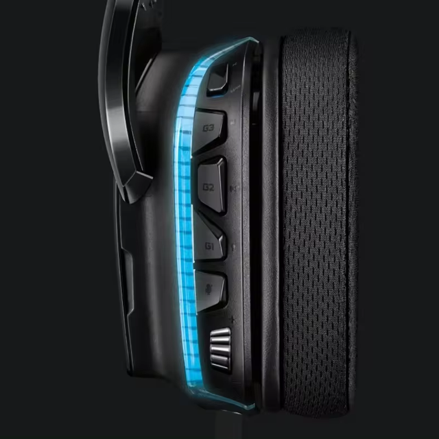 LOGI-TECH G633S Headband Gaming Headset Virtual 7.1 Surround Sound Wired Computer Gaming Headset Noise Cancellation RGB Lighting
