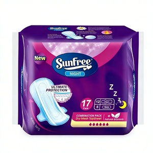 แผ่นอนามัยสมุนไพรขายส่ง แบรนด์ส่วนตัว ซึมซับสูง แผ่นอนามัยแบบผ้าฝ้ายออร์แกนิค 320 มม. แห้งเร็ว บางเฉียบ - Product Image 2