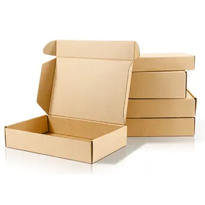 Özel nakliye kutuları Packiging küçük oluklu mukavva kutu posta ambalaj biyobozunur edebiyat Mailer