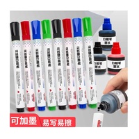 Marqueur pour tableau blanc 20ml et station de recharge d'encre permanente pour tableau blanc et encre permanente Produit de qualité supérieure