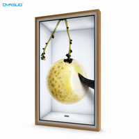 Pantalla Digital de Señalización Espacial de 55" y 86", 3D sin Gafas, Antideslumbrante, 4K Ultrafina, con CMS Integrado, para Montaje en Pared, para Centros Comerciales