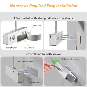 โคมไฟติดผนัง LED ดีไซน์เรียบง่ายสำหรับตกแต่งภายในบ้าน, โคมไฟตกแต่งภาพวาดและไฟส่องกระจกสำหรับห้องนั่งเล่นและงานศิลปะติดผนัง - Product Image 5