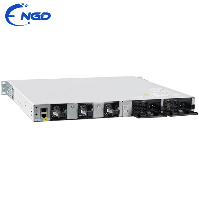 Brand New Poe Network Switch 1U Rack Mount Switch C9300L-48P-4X-E 48x GE RJ45 PoE+ 4x 10G SFP+ 176Gbps Enterprise Access Switch