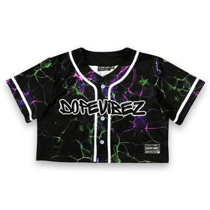 Chemises de baseball originales et drôles Tops courts personnalisés bon marché Maillots de baseball Streetwear - Product Image 2