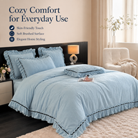 Parure de lit en velours de lait jacquard gaufré 3D de qualité supérieure, épaisse et chaude, housse de couette sculptée pour l'hiver, 4 pièces, vente en gros, linge de lit taille King