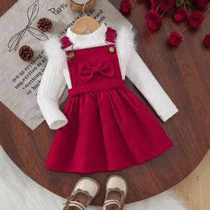 Abiti per Ragazze Adolescenti con Motivi Floreali all'Ingrosso, Vestiti da Principessa per Bambine, Set di <span class=keywords><strong>Abbigliamento</strong></span> dalla Cina - Product Image 1