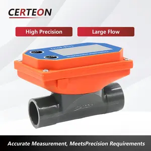 PVC‑BT01 débitmètre numérique pour irrigation agricole et canalisations PVC eaux usées débitmètre - Product Image 2