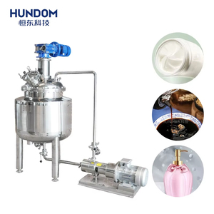 Máquina mezcladora emulsionante al vacío Mayonesa Tanque <span class=keywords><strong>de</strong></span> mezcla <span class=keywords><strong>de</strong></span> ungüento homogéneo con <span class=keywords><strong>mezclador</strong></span> <span class=keywords><strong>de</strong></span> cizalla - Product Image 1