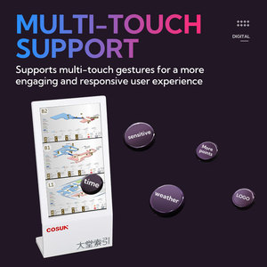 Cosun trong nhà tầng thường vụ quảng cáo <span class=keywords><strong>LCD</strong></span> tương tác kỹ thuật số biển Cửa hàng bán lẻ thang máy kiosk màn hình với SDK chức năng - Product Image 4