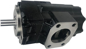 高品质Jcb双齿轮泵迷你微型液压泵取代帕克丹尼森Veljan伺服叶片油Pump-T6C T6D T6E T7BS - Product Image 3