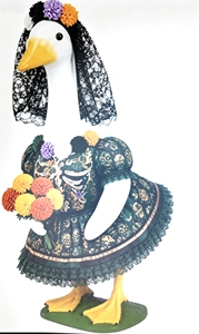 Suministro de fábrica: Trajes de poliéster para decoración de porche festiva, disfraces patrióticos de Halloween y Navidad, y ropa para gansos de jardín. - Product Image 6