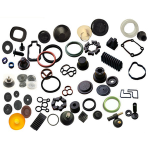 Pièces en caoutchouc moulées par injection 545114, formes irrégulières personnalisées pour usage automobile, spécifications 2-30 - Product Image 1