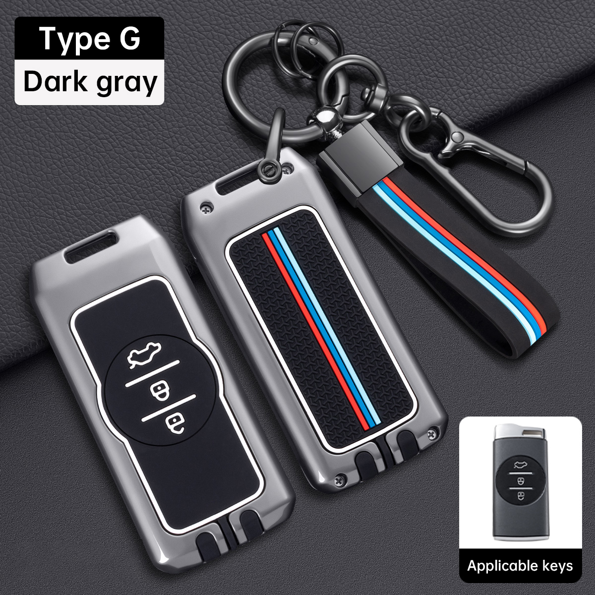 Type G-Gun couleur + boucle de corde en silicone