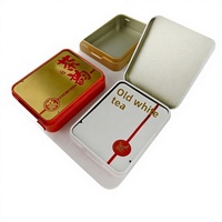 Boîte de rangement en métal à cinq compartiments de qualité supérieure pour gâteaux et chocolats, avec couvercle rabattable, idéale pour les coffrets cadeaux, fabriquée en Chine
