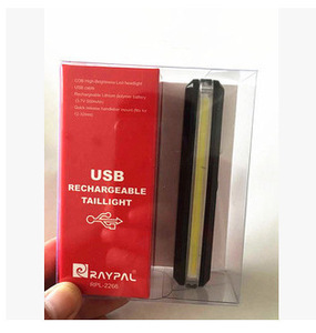 <span class=keywords><strong>Ricaricabile</strong></span> COB bianco rosso LED posteriore bicicletta luci anteriori impermeabili Mountain bike manubrio chiavette torce - Product Image 6