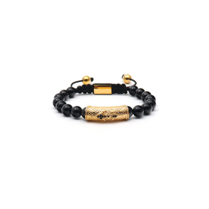 Unisex VIYA Jewelry LWBR-V02MB Fast Delivery Trendy Charm <strong>Bracelets</strong> 8mm Natural Stone Customizable Color <strong>Logo</strong> Fashion <strong>Beaded</strong> - Product Image 1