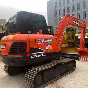 Excavatrice Doosan DX60-9C d'occasion en bon état, faible consommation de carburant, système hydraulique d'origine, moteur puissant et durable, en stock - Product Image 2