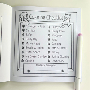 Impresión de Libros para Colorear para Niños Personalizados de Fábrica, Impresión de Libros de Cuentos para Niños con Encuadernación Perfecta, Servicio de Impresión de Libros para Colorear para Niños - Product Image 4