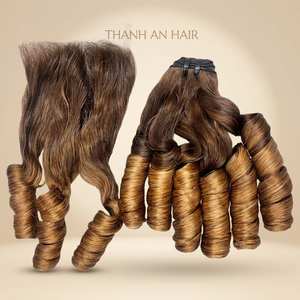 Cabello Humano Virgen Vietnamita, Cabello Virgen Birmano de Alta Calidad, Precio de Fábrica al por Mayor - Product Image 1