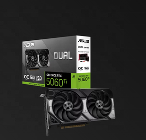 Nueva y Original Tarjeta Gráfica DUAL-RTX5060TI-O16G RTX 5060 Ti Series GPU para Juegos, 16GB GDDR7 de 128 bits y 1815MHz - Product Image 1