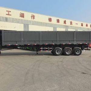 Semi-<span class=keywords><strong>remorque</strong></span> à clôture pour le transport de bétail, acier, 3 essieux, différentes couleurs - Product Image 4